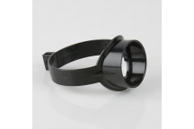 110MM SOIL STRAP ON BOSS BLACK BS426B