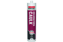 SOUDAL DECORATORS CAULK 290ML WHITE