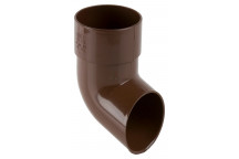 68MM ROUND DOWNPIPE SHOE BROWN BR216BR