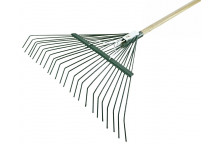 FAITHFULL COUNTRYMAN LAWN RAKE  24 ROUND TINES