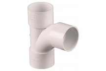 40MM SOLVENT WASTE SWEPT TEE 92.5 WHITE W2160WP