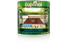 CUPRINOL ANTI-SLIP DECKING STAIN CEDAR FALL 2.5L