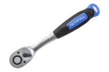 FAITHFULL RATCHET HANDLE Q/R 7 2TH CV 1/2IN SQDR
