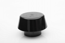 110MM SOIL EXTRACT COWL BLACK BS497B