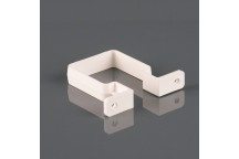 65MM SQUARE DOWNPIPE BRACKET WHITE BR507W