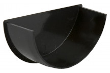 112MM ROUND INT STOPEND BLACK BR046B