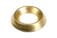 TIMCO SURFACE SCREW CUP - E/BRASS To fit 8 Gauge Screws 55 PCS