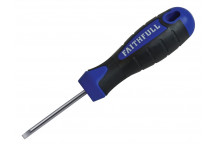 FAITHFULL BRADAWL ROUND CHISEL  POINT SOFT HANDLE