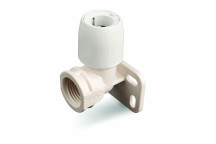 HEP20 WALL PLATE ELBOW 15MM X 1/2IN HX6/15W