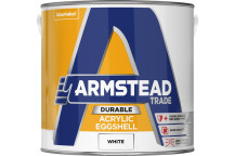 ARMSTEAD DURABLE ACRYLIC EGGSHELL WHITE 2.5L