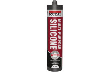 SOUDAL MULTI-PURPOSE SILICONE 270ML BLACK