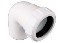 COMP WASTE 40MM SWIVEL ELBOW PLAIN TAIL W418