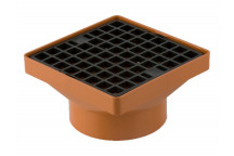 UNDERGROUND SQ HOPPER 160MM SOLV SOCKET B1061