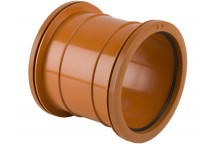 UNDERGROUND COUPLING PVC (SLIP) 160MM B7001S