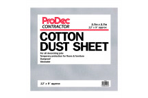COTTON TWILL DUST SHEET 12FT X 9FT
