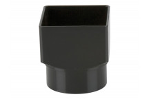65MM SQUARE TO ROUND ADAPTOR BLACK BR517B