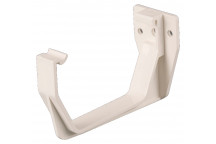 114MM SQUARE GUTTER SUPPORT BRACKET WHITE BR053W