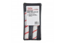 PRODEC 5X4IN EMULSION MINI ROLLER & TRAY KIT CONTRACTOR PRRT037