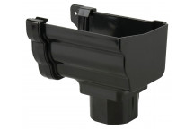 106MM PROSTYLE STOPEND OUTLET R/H BLACK BR856RB