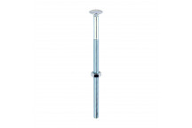 TIMCO CARRIAGE BOLT & HEX NUT - BZP M10 x 200 10 PCS