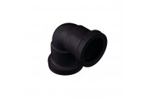 32MM P/FIT WASTE KNUCKLE BEND BLACK W907B