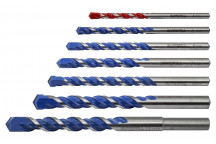 FAITHFULL MULTI CONST. DRILL SET 7PC 4-12MM