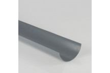 112MM X 4M ROUND GUTTER GREY BR042G