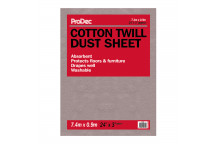 COTTON TWILL DUST SHEET STAIRS 24FT X 3FT