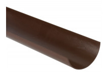 112MM X 2M ROUND GUTTER BROWN BR041BR