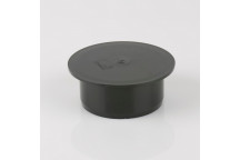 110MM SOIL SOCKET PLUG BLACK BS439B