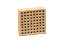 AIR BRICK SQUARE HOLE BUFF (YA15B) 220 X 220MM