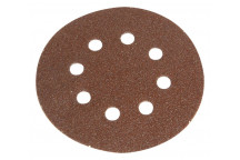 FAITHFULL H & L SANDING DISCS (5) DID3 125MM COARSE 60 GRIT
