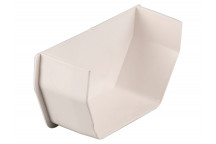 114MM SQUARE INT STOPEND WHITE BR056W