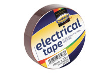 PROSOLVE ELECTRICAL TAPE 19MM X 33M BROWN