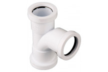 32MM P/FIT WASTE 92.5 SWEPT TEE WHITE W903W