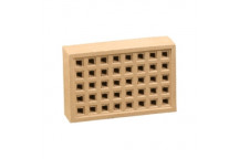 AIR BRICK SQUARE HOLE BUFF (YA14B) 140 X 220MM