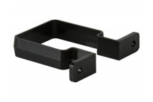 65MM SQUARE DOWNPIPE BRACKET BLACK BR507B