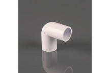 21.5MM OVERFLOW KNUCKLE BEND 90 WHITE W130WP