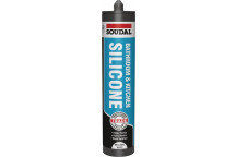SOUDAL BATHROOM & KITCHEN SANITARY SILICONE 290ML WHITE