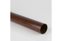 68MM X 4M ROUND DOWNPIPE BROWN BR203BR