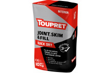 TOUPRET JOINT/ SKIM & FILL - QUICK DRY 10KG