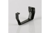 114MM SQUARE GUTTER SUPPORT BRACKET BLACK BR053B