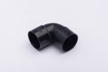 40MM SOLVENT WASTE KNUCKLE BEND 90 BLACK W2120B