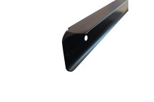WORTOP CORNER 40MM BLACK - BULLNOSE