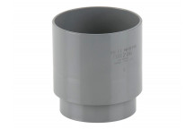 68MM ROUND DOWNPIPE CONNECTOR GREY BR206G