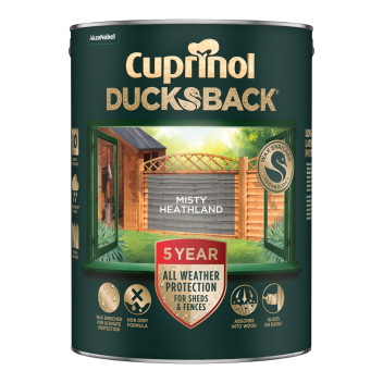 CUPRINOL 5 YEAR DUCKSBACK MISTY HEATHLAND 5L
