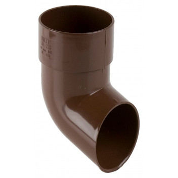 68MM ROUND DOWNPIPE SHOE BROWN BR216BR