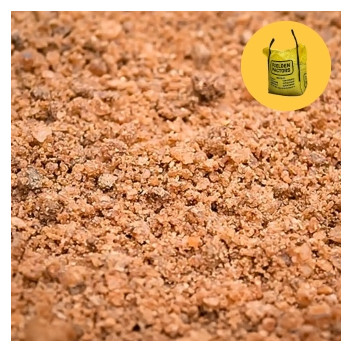 ROCKSALT BROWN BULK BAG