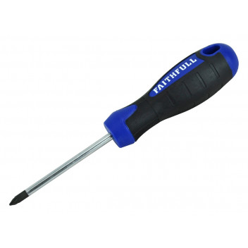 FAITHFULL SOFT GRIP S/DRIVER 2 PZ X 100MM