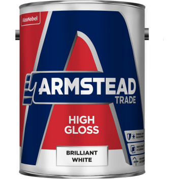ARMSTEAD HIGH GLOSS BRILLIANT WHITE 5L
